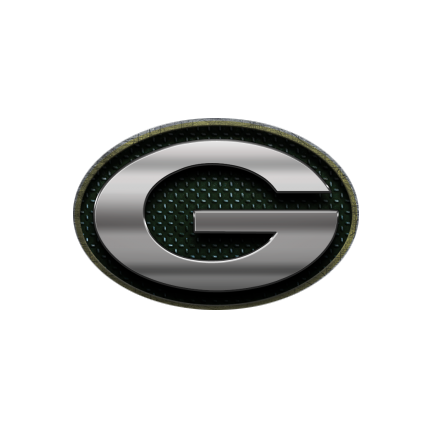 Green Bay Packers Heavy Metal Logo fabric transfer